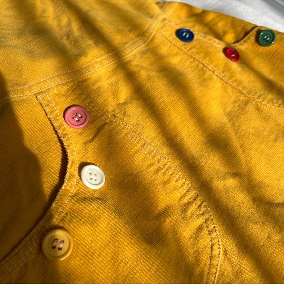 Vintage Betsey Johnson Kids Micro Corduroy Mini Dress - Picture 3 of 7